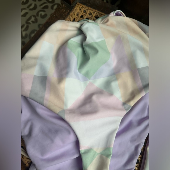 Mara Hoffman Twist Front Cutout One Piece - Picture 3 of 5